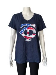 Дамска блуза с къс ръкав MAJESTIC L