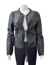 Дамско яке от естествена кожа OUI COLLECTION M