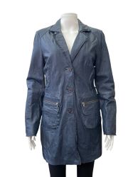 Дамско яке от естествена кожа M