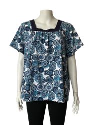 Дамска блуза с къс ръкав CROFT&BARROW 2XL