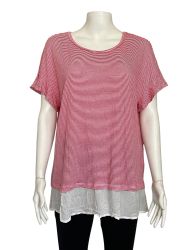  Дамска блуза с къс ръкав ST JOHN'S BAY 2XL