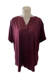  Дамска блуза с къс ръкав WOMAN 2XL