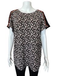 Дамска блуза с къс ръкав SA.HARA 2XL