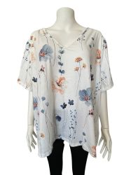 Дамска блуза с къс ръкав EMERYROSE 3XL