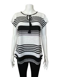 Дамска блуза с къс ръкав CHICO'S XL