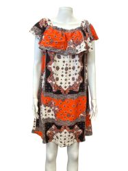 Многоцветна лятна дамска рокля F&F 2XL