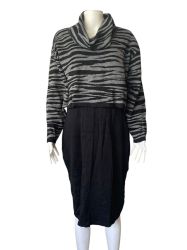 Плетена дамска рокля с поло яка TAYLOR XL