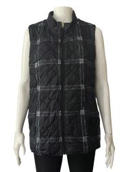 Дамско елече с джобчета, копчета и цип KIM ROGERS L