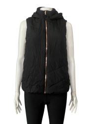 Момичешко елече с джобчета, качулка и цип (7-16год.) ANKO L