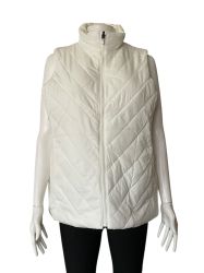 Дамско елече с джобове и цип LANDS' END M