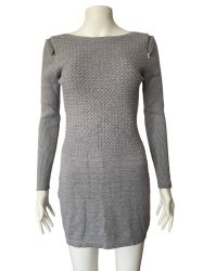 Дамска рокля с ципове LA DONNA XL