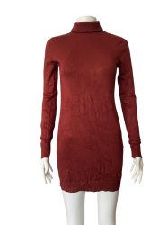 Плетена дамска рокля с поло яка VISION PS