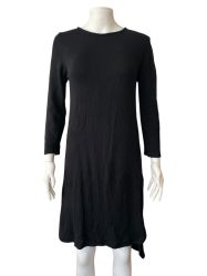 Плетена дамска рокля с цип ZARAKNIT L 