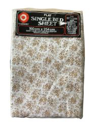 Чаршаф без ластик на цветя TARGET