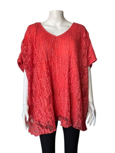 Дамска OVERSIZE блуза с къс ръкав BEME L