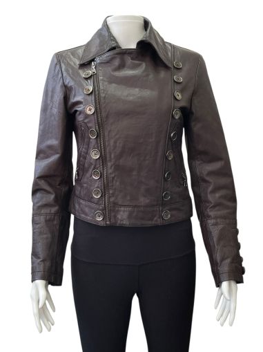 Дамско яке от естествена кожа DAKOTA M