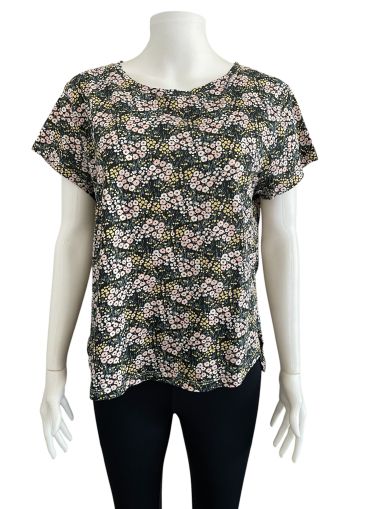 Дамска блуза с къс ръкав BASIC H&M XL