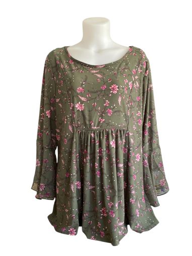 Дамска блуза с дълъг ръкав WESTPORT 2XL