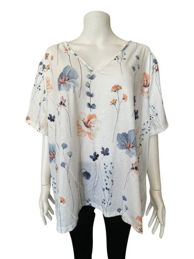 Дамска блуза с къс ръкав EMERYROSE 3XL