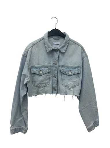 Дамско дънково яке BERSHKA XS