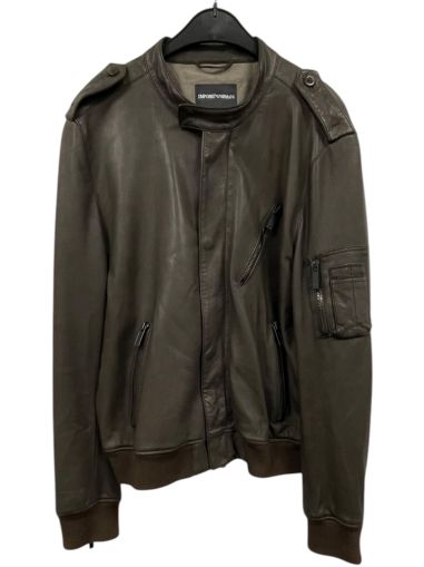Мъжко яке естествена кожа ARMANI XL