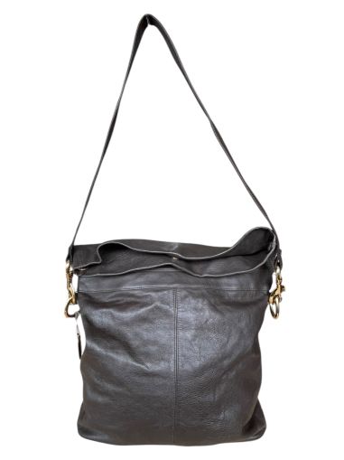 Дамска чанта за рамо от естествена кожа ZARA