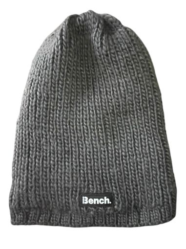 Сива плетена зимна шапка BENCH ONE SIZE