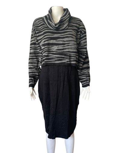 Плетена дамска рокля с поло яка TAYLOR XL