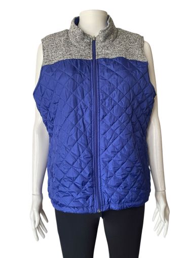 Дамски елек с джобчета и цип JANE ASHLEY XL