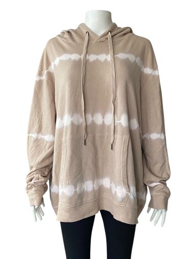 Дамски суичър с качулка и джобче MONO B 2XL