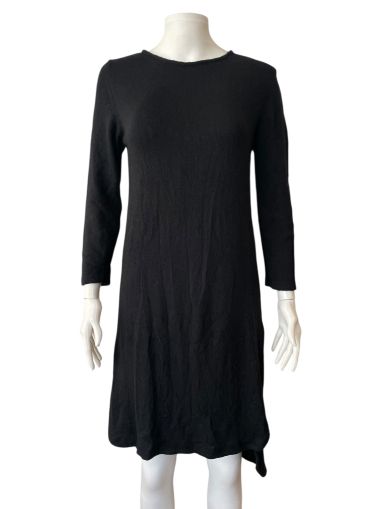 Плетена дамска рокля с цип ZARAKNIT L 