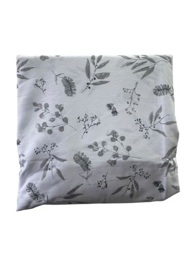 Памучен чаршаф с ластик за кошара на цветя ANKO