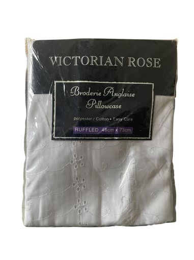 Бродирана къдрава калъфка за възглавница WOOLWORTHS