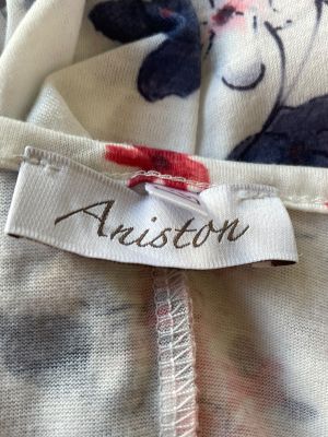 Дамска OVERSIZE блуза на цветя ANISTON M