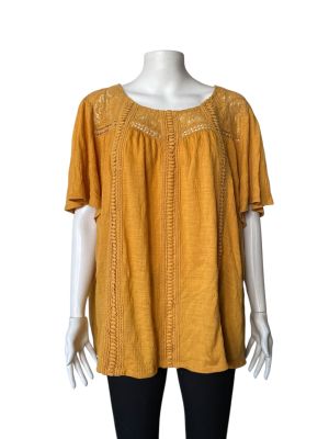 Дамска блуза с къс ръкав NEW COLLECTIONS 3XL