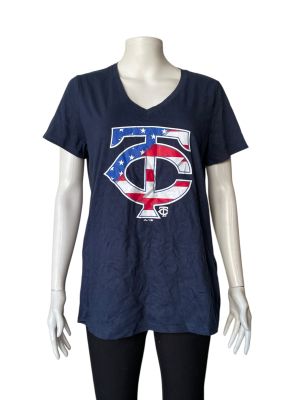 Дамска блуза с къс ръкав MAJESTIC L