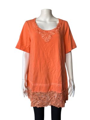 Дамска блуза с къс ръкав BPC XL