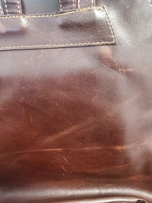 Дамска раница от естествена кожа 