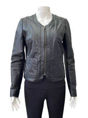 Дамско яке от естествена кожа HEMA S