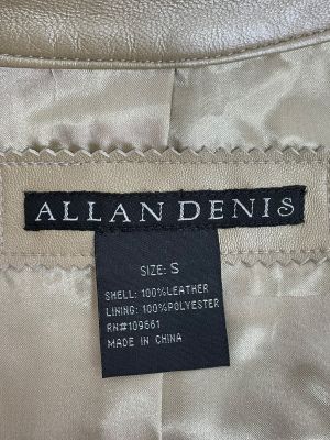 Дамско яке от естествена кожа ALLAN DENIS S