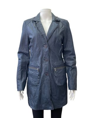 Дамско яке от естествена кожа M