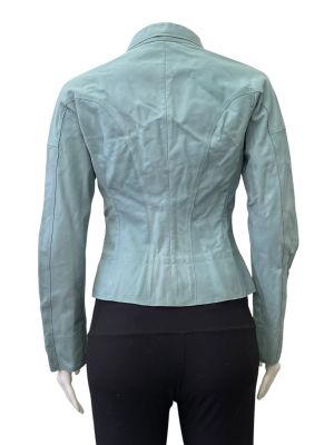 Дамско яке от естествена кожа HUGO BOSS S