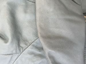 Дамско яке от естествена кожа HUGO BOSS S