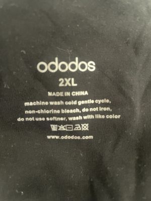 Дамски спортен клин капри ODODOS 2XL