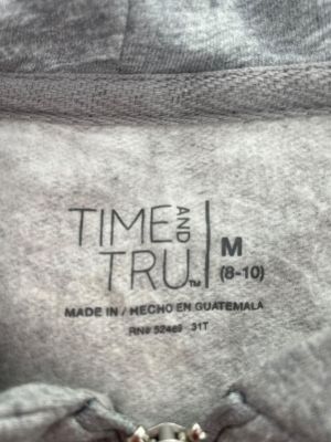  Дамски ватиран суичър TIME AND TRU M