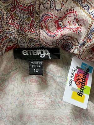 Дамска блуза с къс ръкав EMERGE XL