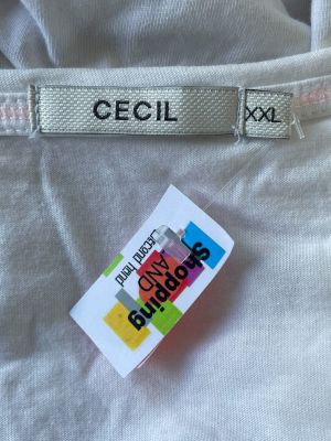 Дамска блуза с къс ръкав CECIL 2XL