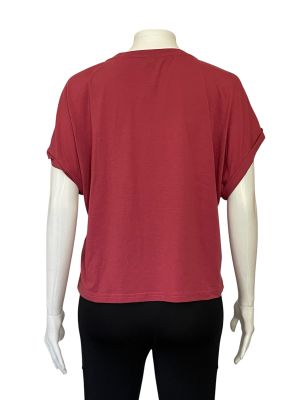 Дамска блуза с къс ръкав SHEIN XL