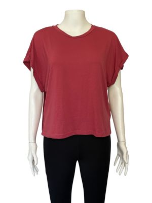 Дамска блуза с къс ръкав SHEIN XL