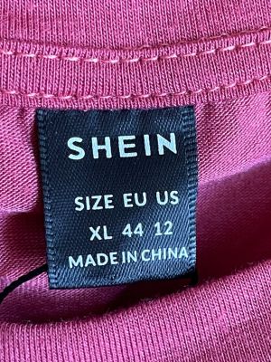 Дамска блуза с къс ръкав SHEIN XL